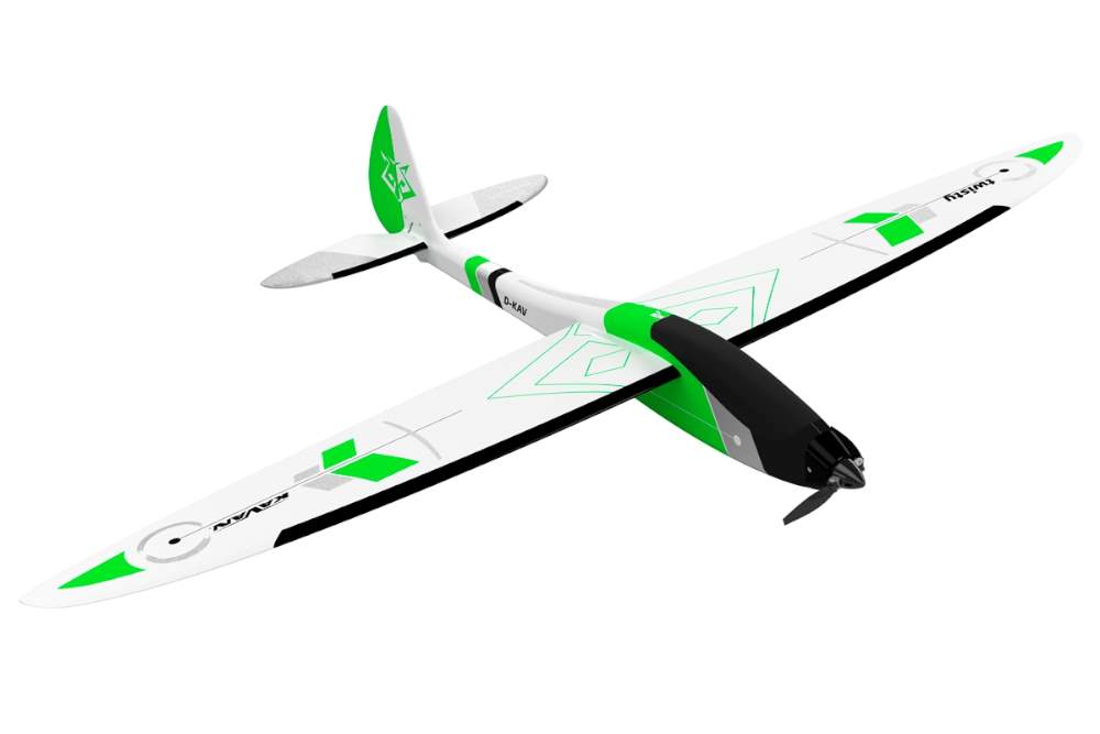 TWISTY grün, ARF, Spw. 1512mm, 3D-Kunstflugmodell, # KAV02.8098
