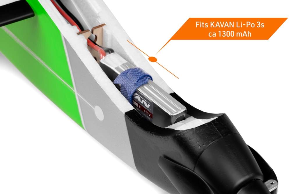 TWISTY grün, ARF, Spw. 1512mm, 3D-Kunstflugmodell, # KAV02.8098