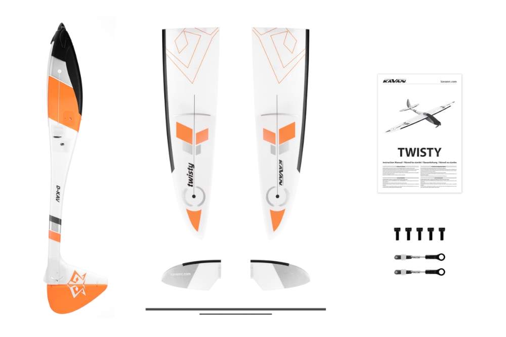 TWISTY orange, ARF, Spw. 1512mm, 3D-Kunstflugmodell, # KAV02.8097