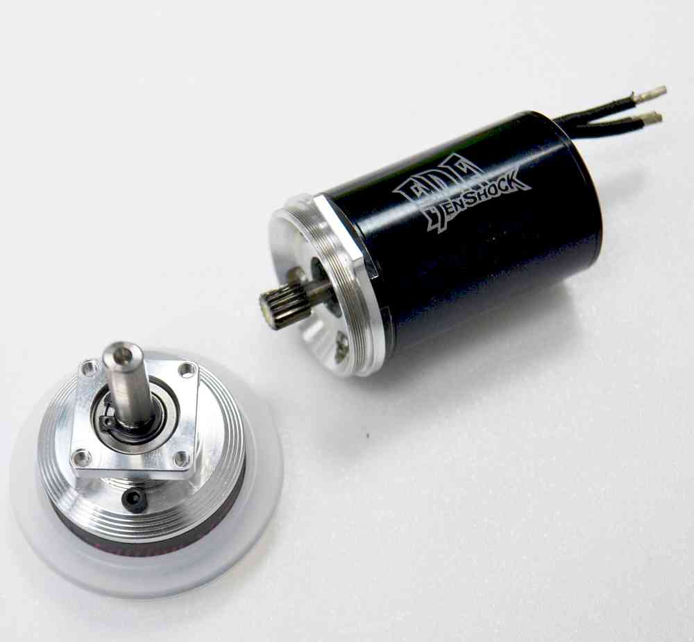 Tenshock EDF TS 2230-8T, mit i25 Super Chief 6:1, 2520KV, 6 Pol., Welle rund