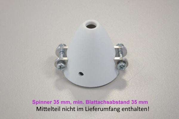 Turbo lightweight spinner cap ø34.5mm, length approx. 32mm