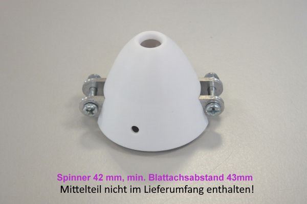 Turbo Light Spinner Cone ø42mm, Length approx. 32mm