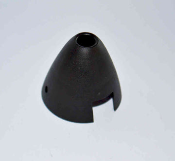 Turbo-Leichtspinnerkappe ø45mm, Länge ca. 38mm, SCHWARZ