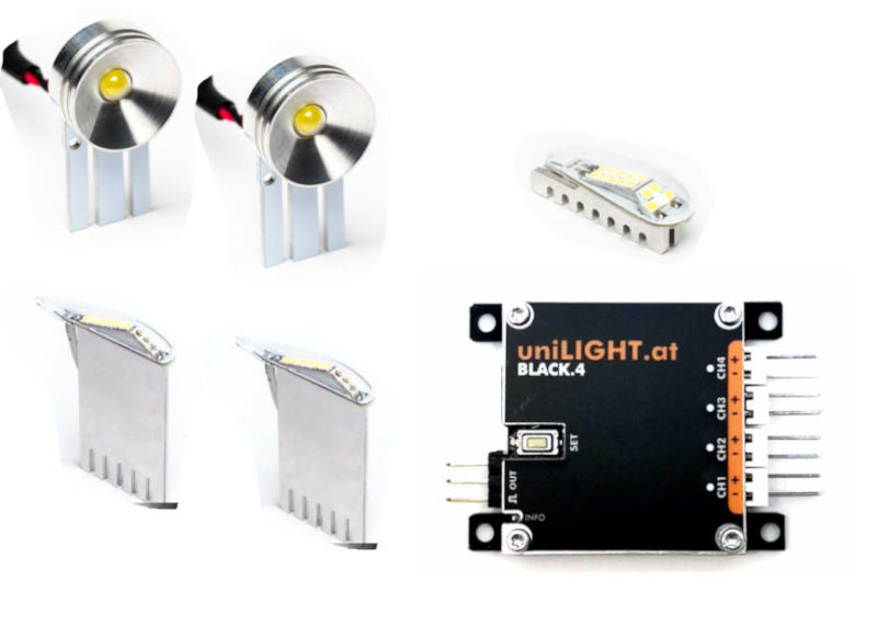 uniLIGHT Bundle FUTURA with approx. 2.7m length Standard (contents see description)