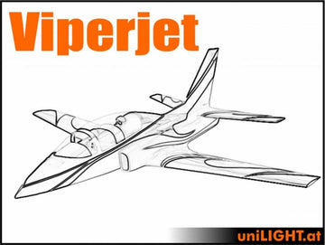 uniLIGHT Bundle Viperjet, 1:3, ca. 2.5m Spannweite (Inhalt siehe Beschreibung)