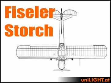 uniLIGHT Fieseler Storch 1:4, approx. 3.5m - Standard