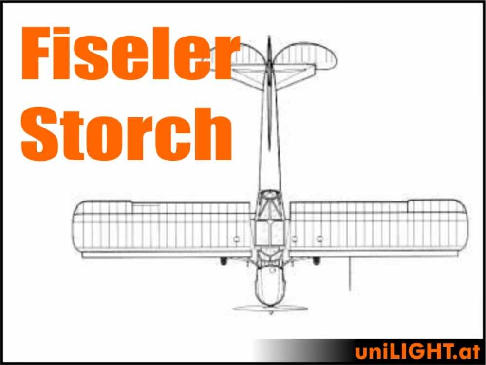 uniLIGHT Fieseler Storch 1:4, approx. 3.5m - Standard