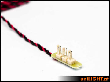 uniLIGHT Y-Kabel dreifach, 1000mm, (Anschluss für 3 Lichter an einem Ausgang)