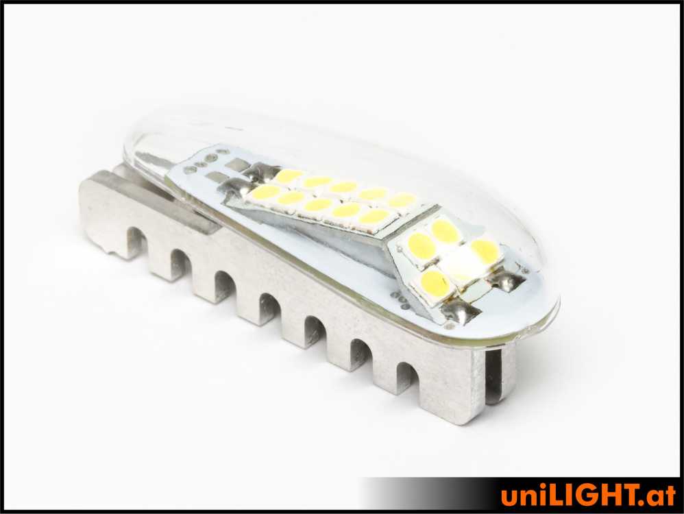 uniLIGHT 14mm Blitzlicht Modul, 180° 26Wx2, 8 Volt rot