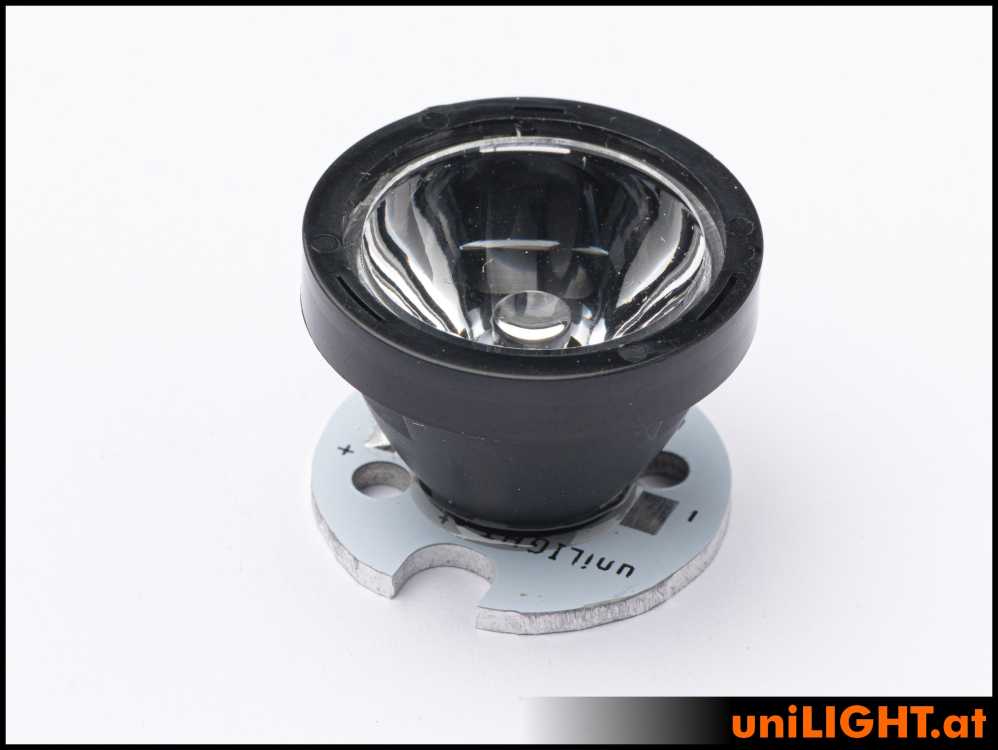 uniLIGHT 24mm ECO Scheinwerfer Modul, 2.5W, weiß, 8V / mit Widerstand 12 Volt