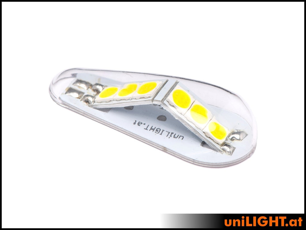 uniLIGHT PRO 20mm Blitzlicht, + 180° Abstrahlwinkel