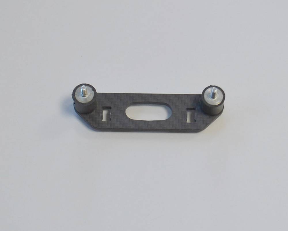 Vibration dampening rubber mount with 2 rubbers for WEMO Ezfw scale 1:4.0