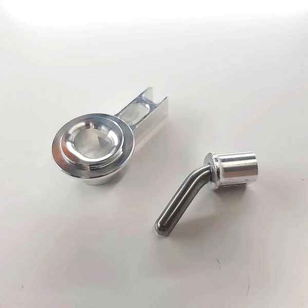 Schleppkupplung mit Flitschenhaken für 15 mm Servo, Wemo # SK-F15