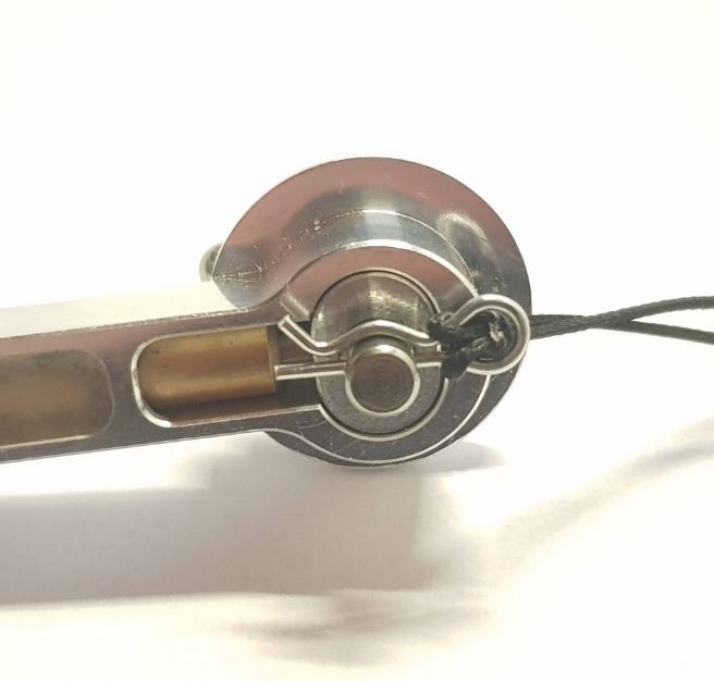 Schleppkupplung mit Flitschenhaken für 15 mm Servo, Wemo # SK-F15