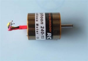 HET 240/15 brushless Motor (ca. 6000U/min/V)