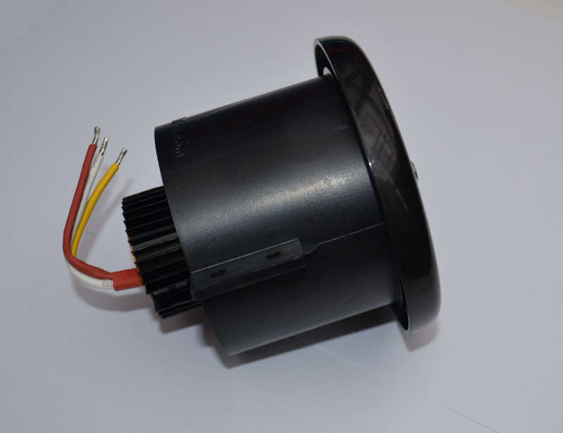 Mini-Fan EVO Impeller mit HET2W22 Motor montiert und gewuchtet