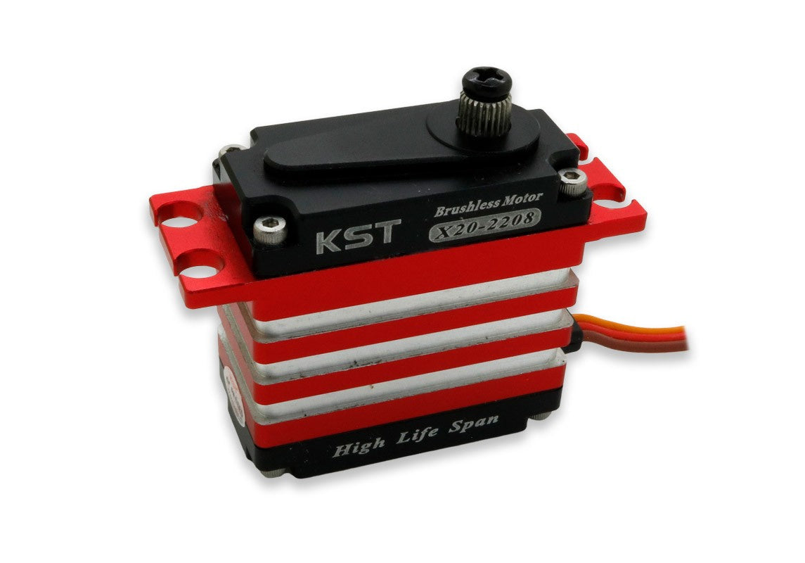 Servo KST, X20-2208 V8 HLS, Brushless-Heliservo, 40x20x40mm, 72g, bis 255Ncm