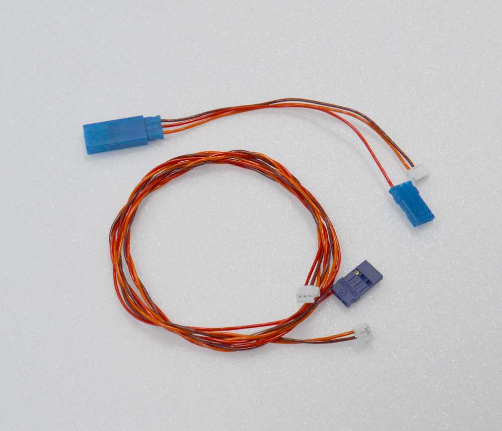Adapter cable for YGE telemetry ESCs (LVT and HVT) to VBar Control