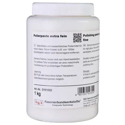 Extra Fine Polishing Paste, 1000g, R&G # 3151032