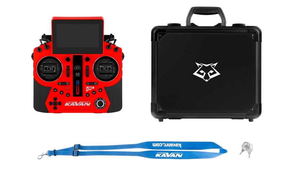 KAVAN Sender V20 PRO, rot, 24-Kanal, 2.4GHz, # KAV16.1012