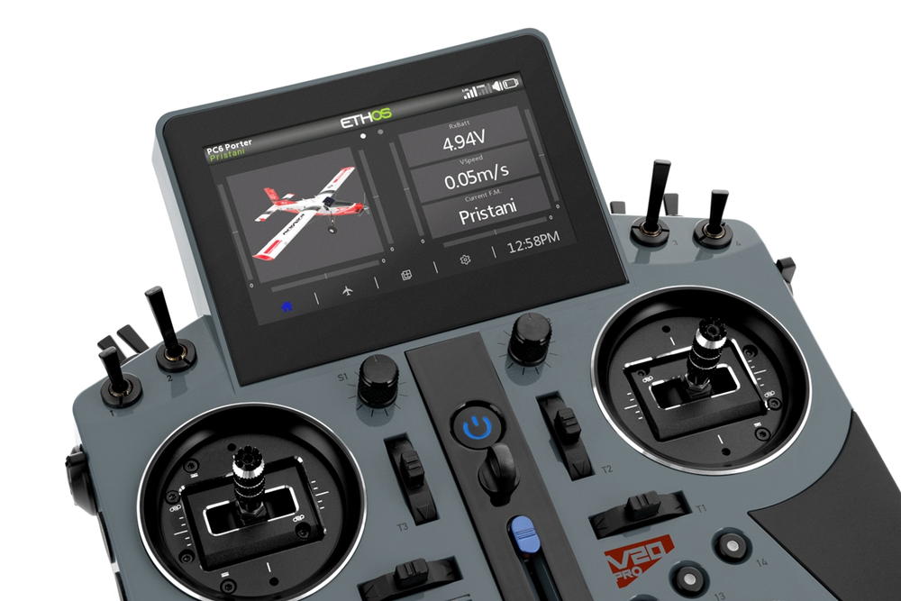 KAVAN Sender V20 PRO, grau, 24-Kanal, 2.4GHz, # KAV16.1011