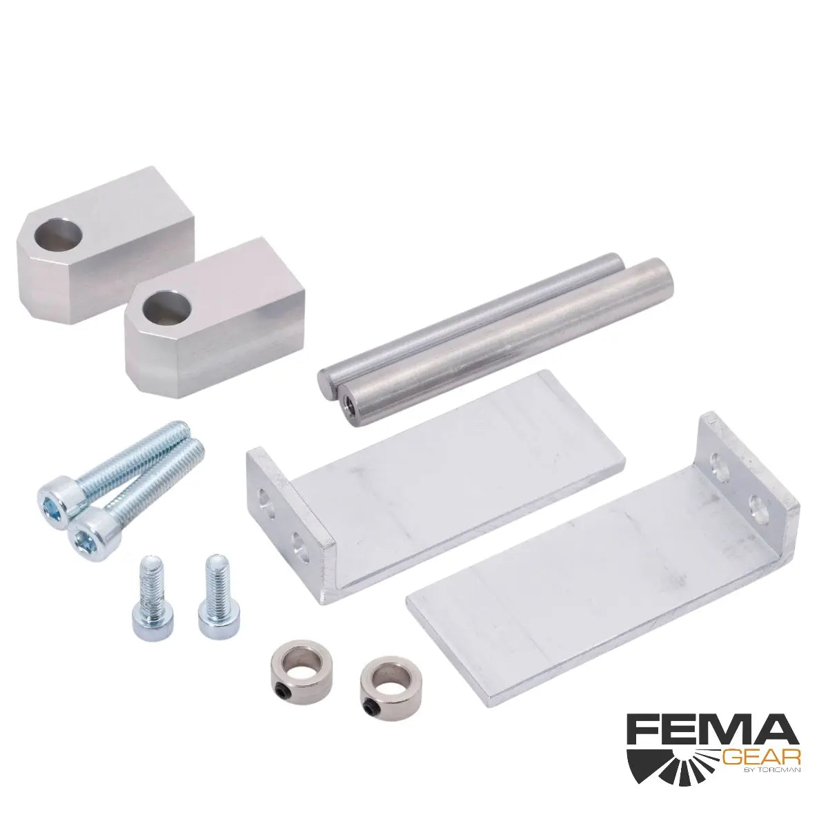 Ergänzungsset für gefederten Einbau des FEMA-EZFW (112/127mm), o. Gasdr.-Feder