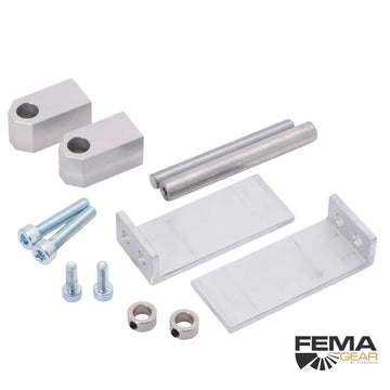 Ergänzungsset für gefederten Einbau des FEMA-EZFW (112/127mm), o. Gasdr.-Feder