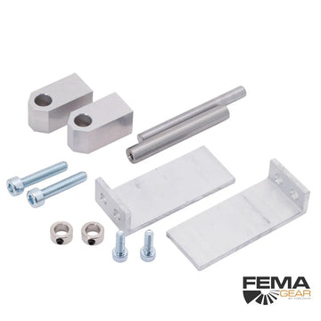 Ergänzungsset für gefederten Einbau des FEMA-EZFW (90-100mm), o. Gasdr.-Feder
