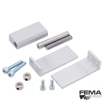 Ergänzungsset für gefederten Einbau des FEMA-EZFW (70-82mm), o. Gasdr.-Feder
