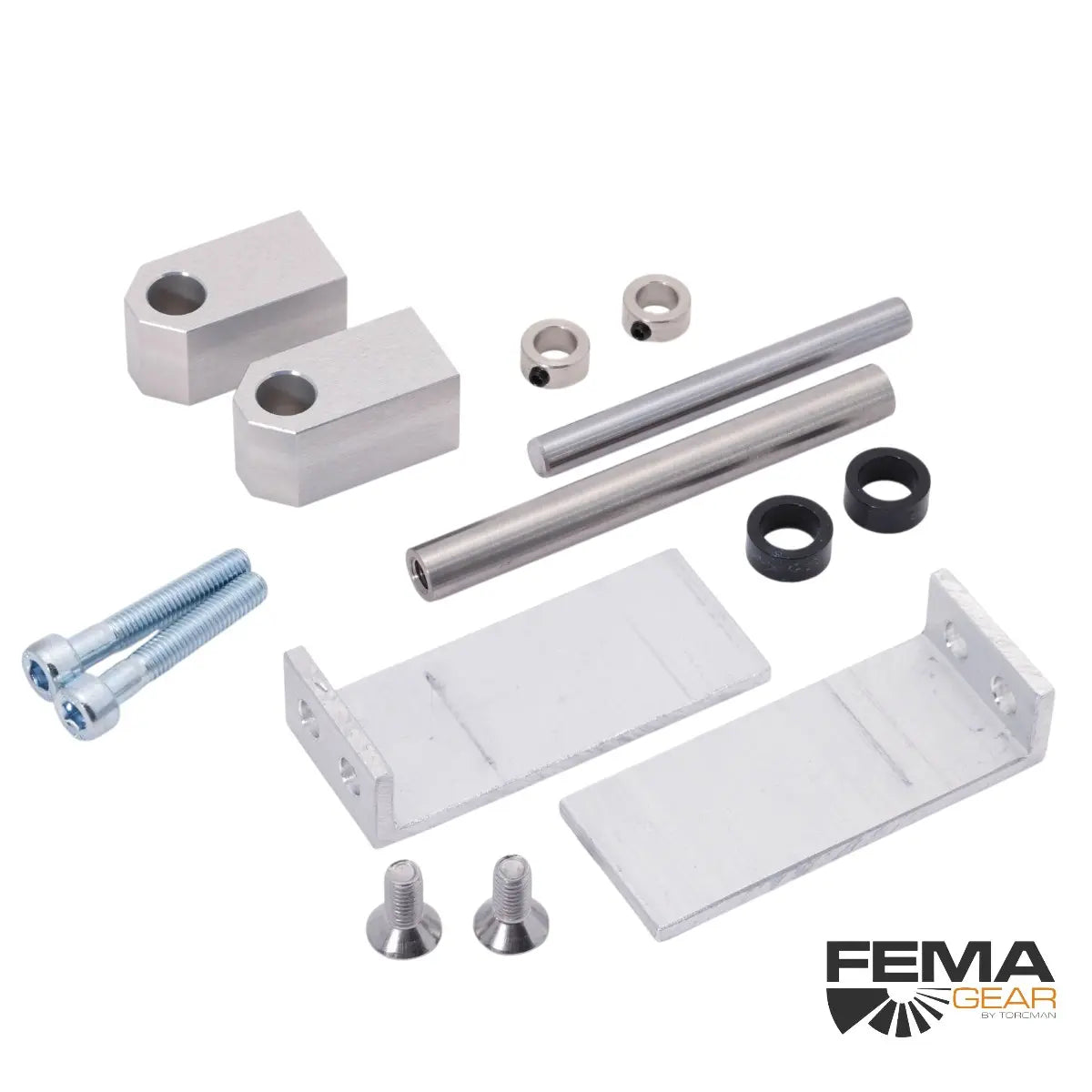 Ergänzungsset für gefederten Einbau des FEMA-EZFW (140-165mm), o. Gasdr.-Feder