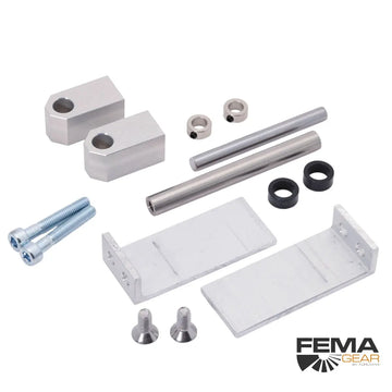 Ergänzungsset für gefederten Einbau des FEMA-EZFW (140-165mm), o. Gasdr.-Feder