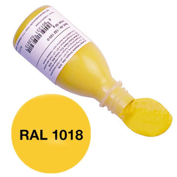 Universal-Farbpaste zinkgelb (RAL 1018), 50g (für EP/UP/PUR), R&G # 132120-0