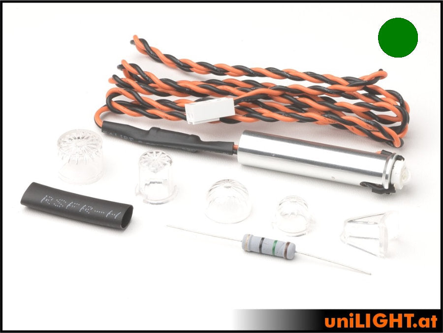 uniLIGHT 10mm PIN Blitzlicht, 8Wx2, T-Fuse
