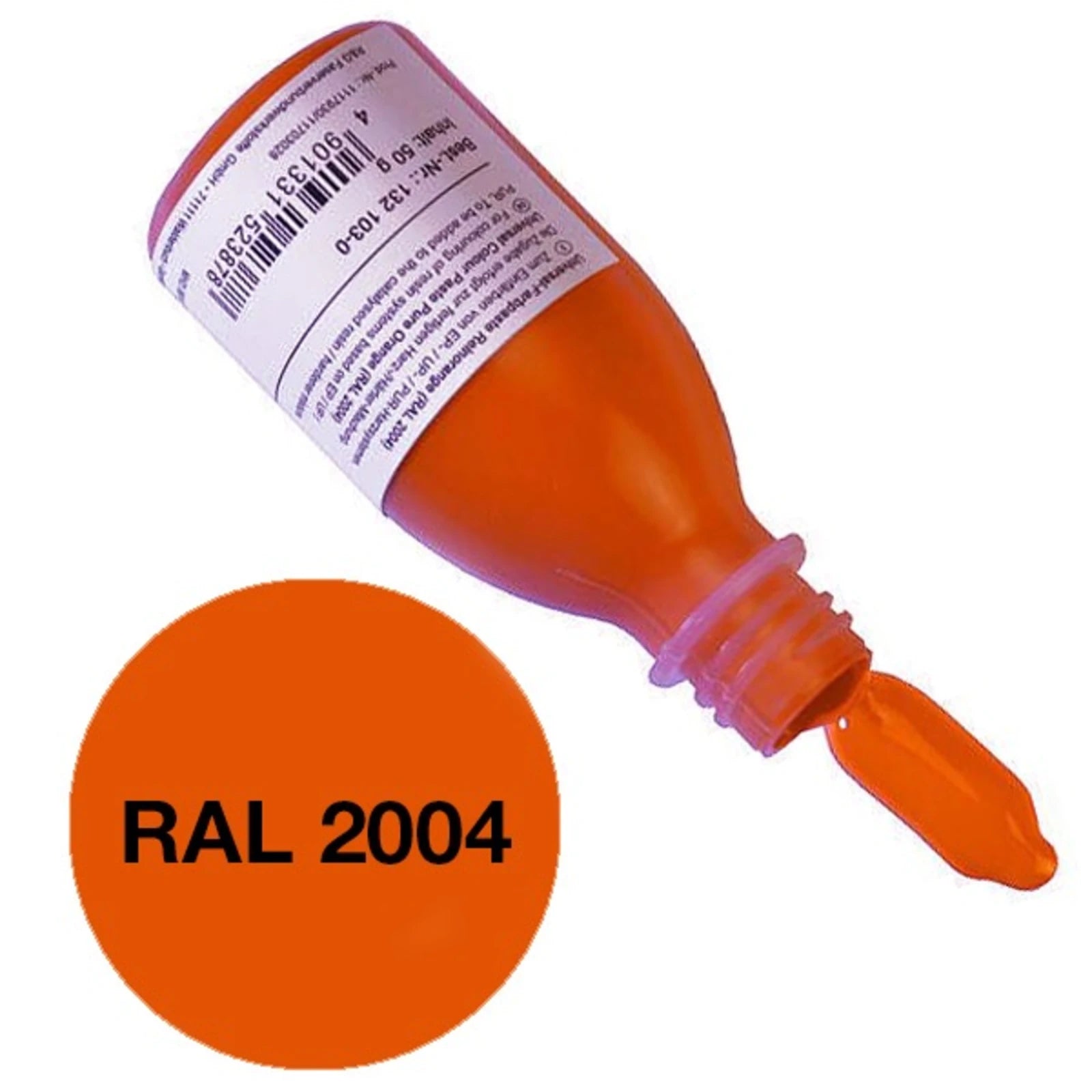 Universal-Farbpaste reinorange (RAL 2004), 50g, R&G # 132103-0