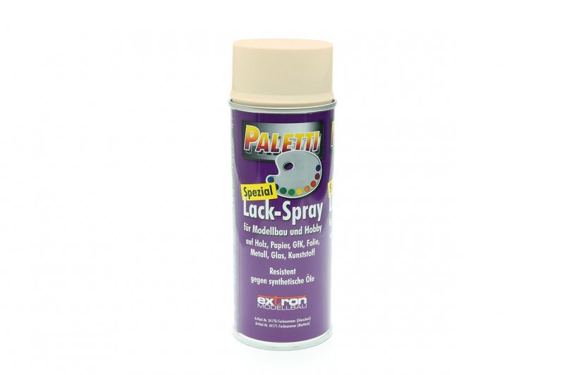 PALETTI Synthetic Resin Lacquer Spray, cream white glossy, 400ml