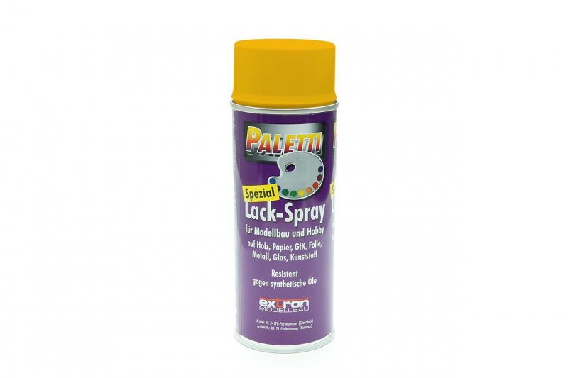 PALETTI Synthetic Resin Spray Paint, cub yellow gloss, 400ml