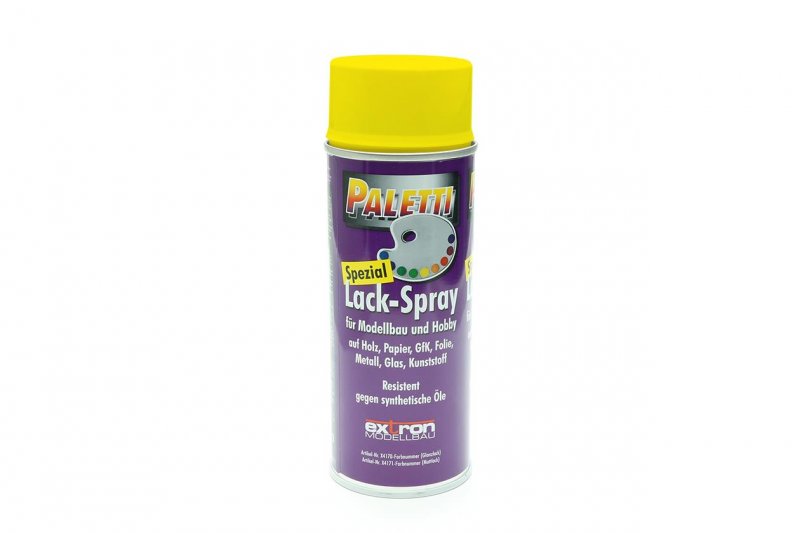 PALETTI Synthetic Resin Spray Paint, Gloss Yellow, 400ml