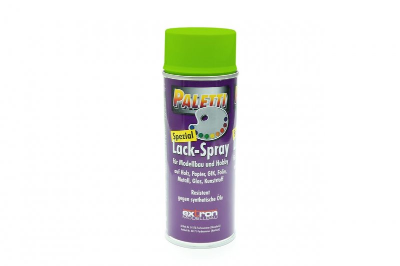 PALETTI synthetic resin lacquer spray, yellow-green gloss, 400ml