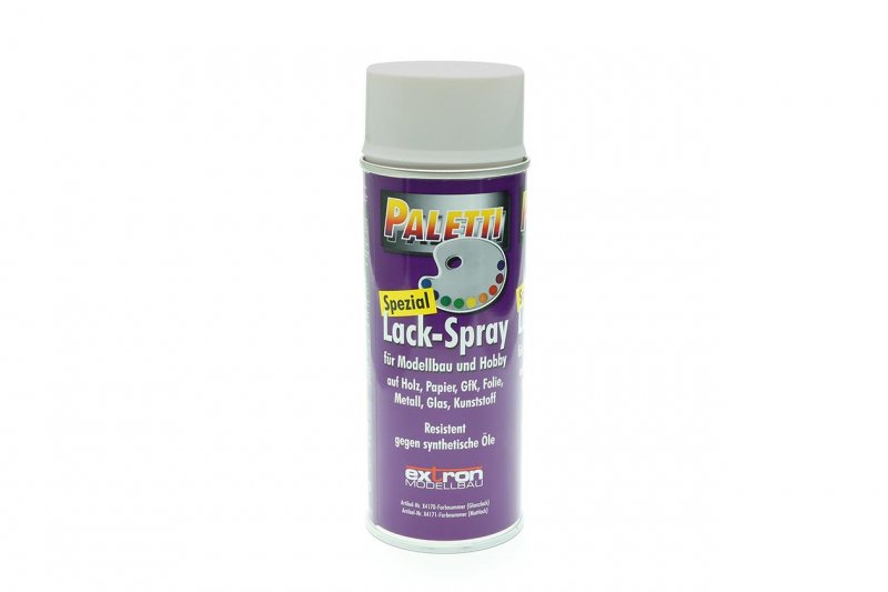 PALETTI Synthetic Resin Spray Paint, light grey-glossy, 400ml