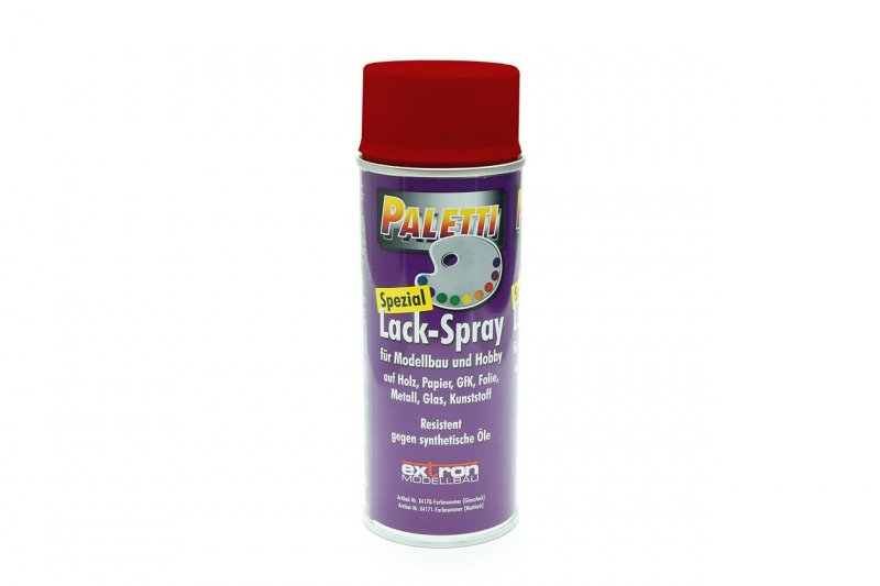 PALETTI synthetic resin lacquer spray, ruby red gloss, 400ml