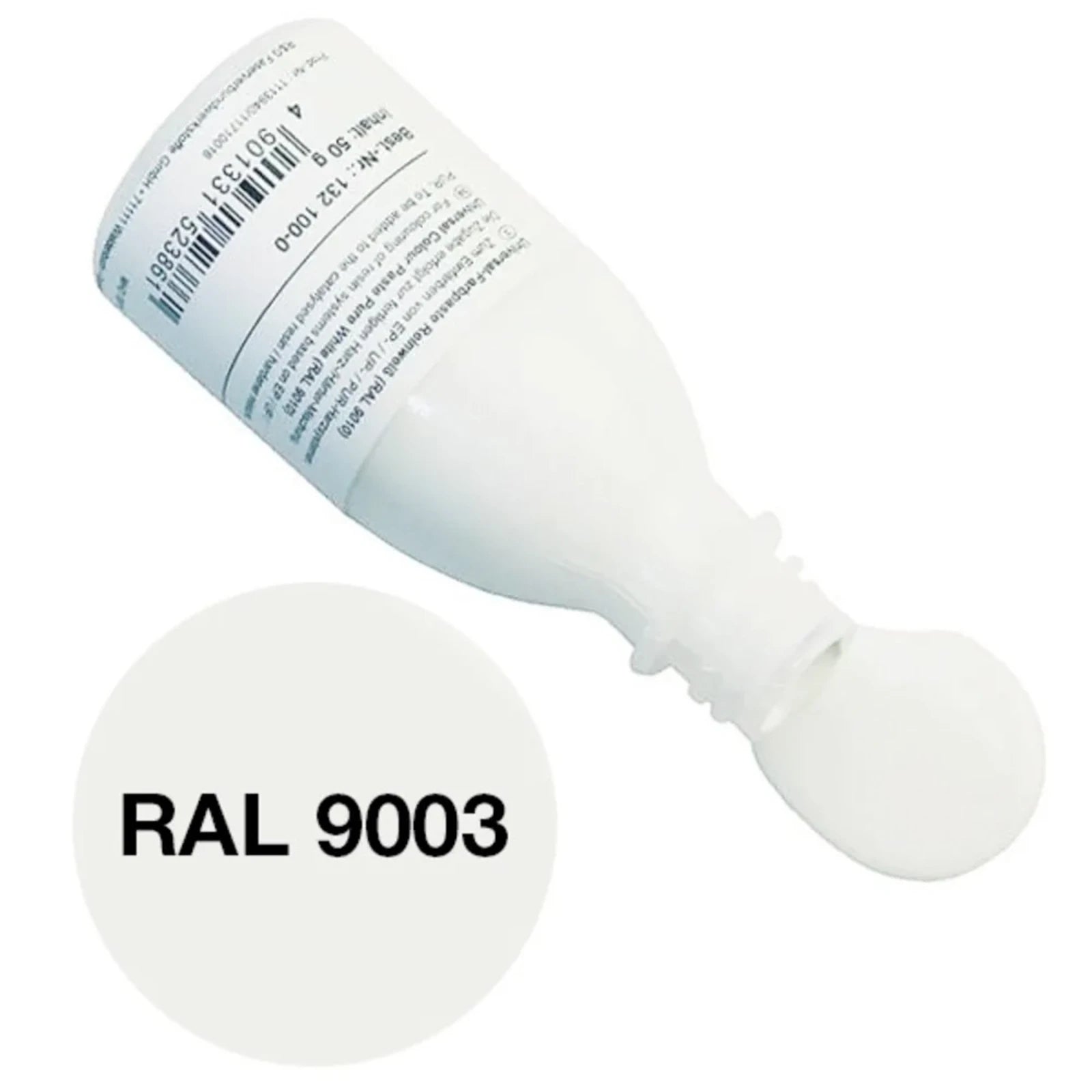 Universal-Farbpaste signalweiß (RAL 9003), 50g, R&G # 1329003-0