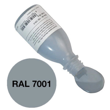 Universal colour paste silver-grey (RAL 7001), 50g, R&G # 132125-0