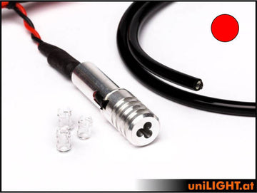 uniLIGHT 3mm FIBER Strobe Light, Triple, 8Wx2