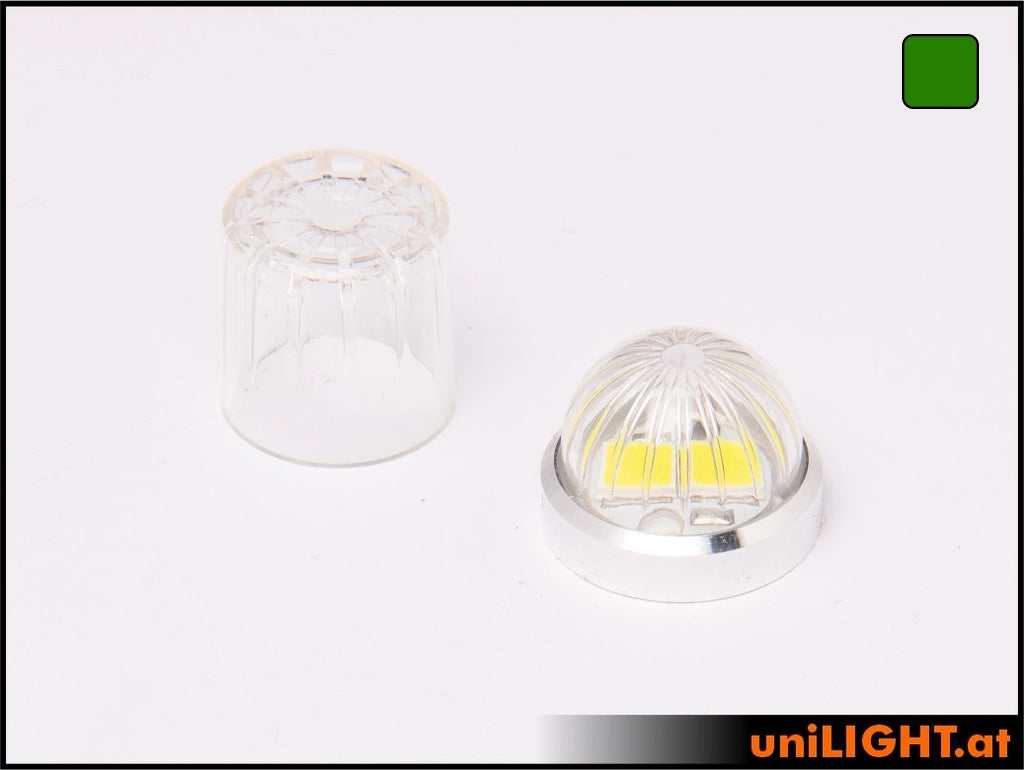 uniLIGHT 15mm ROUND Blitzlicht, 12Wx2, KURZE Ausführung