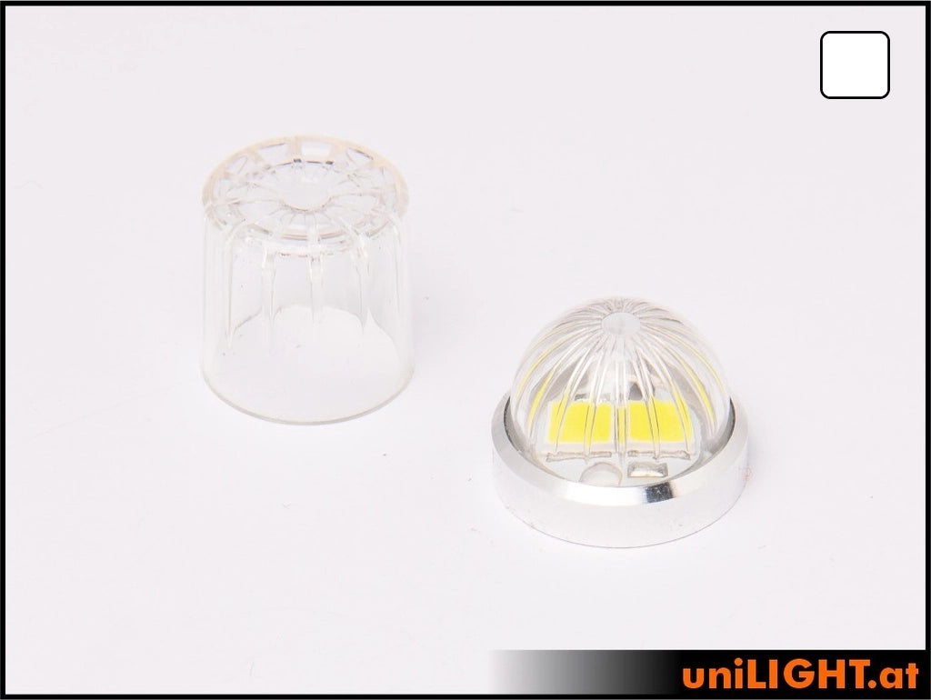 uniLIGHT 15mm ROUND Blitzlicht, 12Wx2, KURZE Ausführung