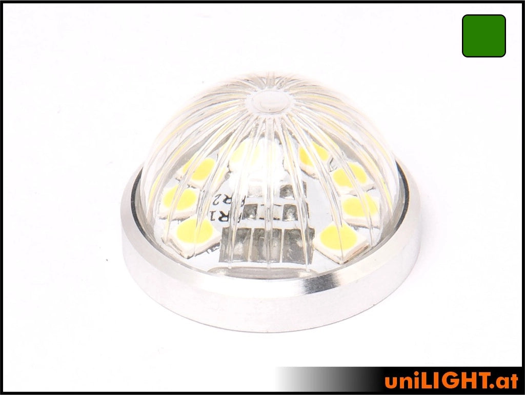uniLIGHT 19mm ROUND Navigation Light, 3Wx2, SHORT Design
