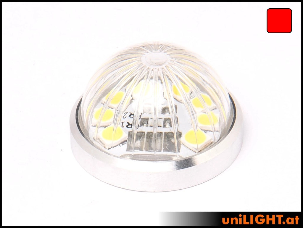 uniLIGHT 19mm ROUND Navigation Light, 3Wx2, SHORT Design