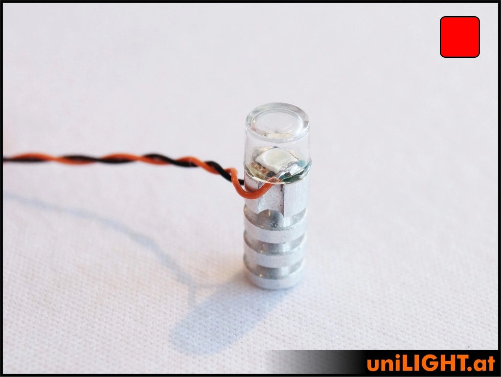 uniLIGHT 7mm SLIM Strobe Light, 3Wx2, SHORT Version