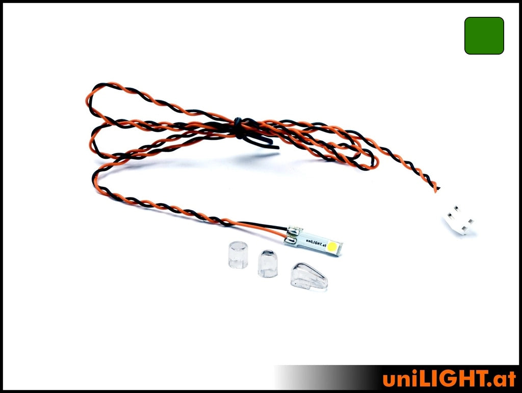 uniLIGHT 5mm PRO Navigation Light, 1Wx2, SHORT