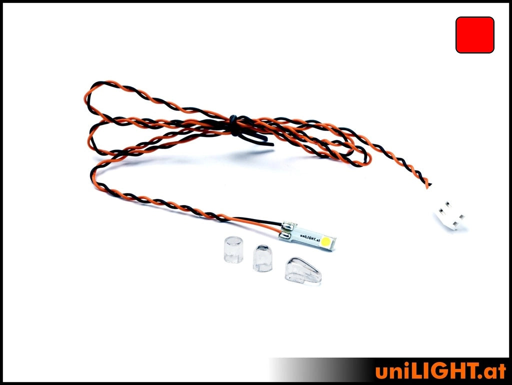 uniLIGHT 5mm PRO Navigation Light, 1Wx2, SHORT